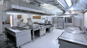 commercial kitchen